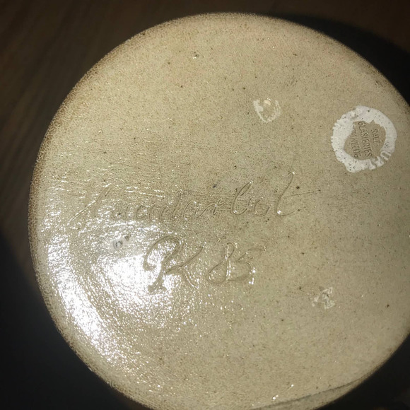 1985 Paul Kruft SIGNED PITCHER AND VASE SET - Picture 4 of 7